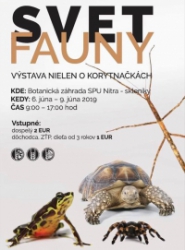 Výstava svět fauny 6.6.-9.7.2019